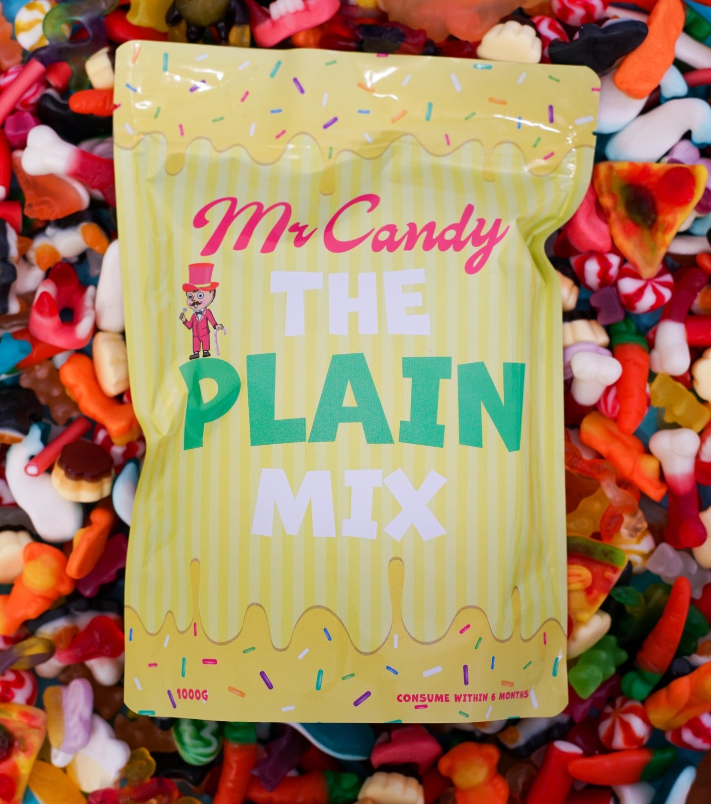 Mr Candy Plain Mix 1kg