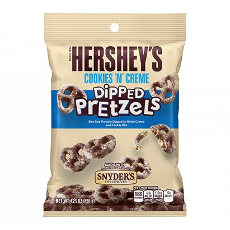 Hershey’s Cookies & Creme Dipped Pretzels 120g